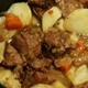 Картофель запеченный с мясом