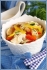 Салат из сырокопченой куриной грудки с овощами 