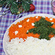 Салат из куриной печени Елочка (Фото-рецепт)