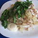 Салат с курицей, блинами и ананасами (Фото-рецепт)