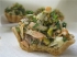 Корзиночки с мясным салатом