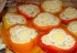 Перец с сырной начинкой и яйцом