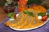 Тыквенный рулет с мясным фаршем