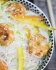 Салат с фунчозой и креветками 