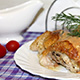 Запеченная курица в мучной болтушке (Фото-рецепт)