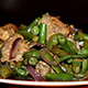 Мясо тушеное с зеленой фасолью (Фото-рецепт)