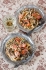 Сливочная паста с грибами и охотничьими колбасками