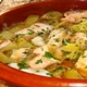 Рыба в горшочке с овощами