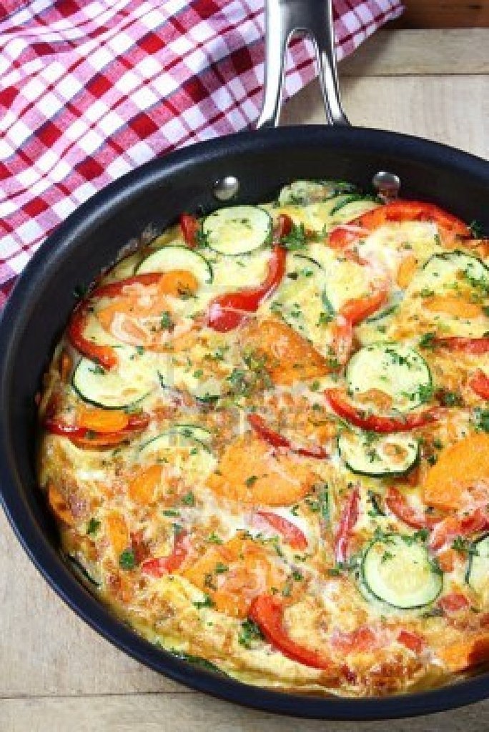 Омлет с овощами Омлет с овощами