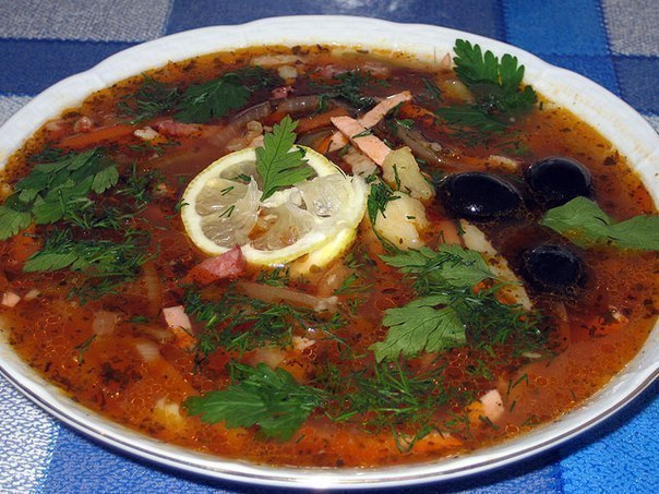 Классическая солянка Классическая солянка